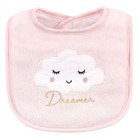 Hudson Baby Cotton Terry Bib And Burp Cloth Set 5pk  Dreamer  One Size