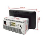 Double 2 Din Car Mp5 Player Bluetooth Touch Screen Stereo Radio Audio Camera Kit