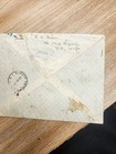 Wwii Palestine Railway Cover Haifa Rafa Tpo 12 Train Mail Kantara Line Eef 1940
