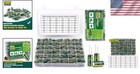 925pcs Capacitor Assortment Kit - 36 Values Of Aluminum Electrolytic Capacitors 