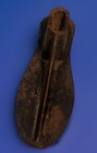 Antique Vtg  Cast Iron Shoe Repair Stand W  Shoe Form Mold Size 6 Cobbler Tools