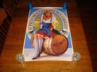 Vintage St  Pauli Girl Beer Poster Brauerei Bremen Germany Barrel Katie - Nice