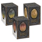 Hbo Game Of Thrones Dragon Egg Life Size 1 Set Replica Statue Stark King Tv Show