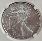 2009 American Silver Eagle 1 Oz  999 Fine Silver Coin Ngc Ms 69