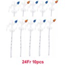 New High Quality Disposable Silicone Gastrostomy Feed Peg Tube Gastrostomy Tube