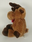 Dan Dee Collector s Choice Christmas Moose Reindeer Plush Stuffed Doll Red Bow