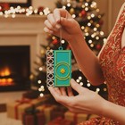 Mid Century Modern Retro Vintage Style Door Holiday Ornament Nostalgic Christmas