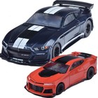 Afx Horsepower Ho Slot Car Race Track Set Ford Mustang Camaro For Auto World