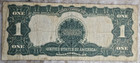 1899 Series  1  black Eagle  Large Size Silver Certificate - Fine  