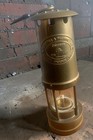 Vintage 1991 E  Thomas   Williams Cambrian Brass Miner s Lamp - Cib Complete Set