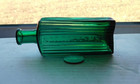 Beautiful Green Ridge Poison Embossed  Not To Be Taken  Base  3 Oz