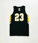Under Armour Monroe Titans Reversible Basketball Jersey Youth Medium Black White