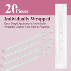 Dizzily 20 Packs Disposable Vaginial Cream Applicators - Fits Suppository  Cream