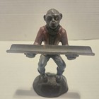 Vintage Cast Iron Bellhop Monkey Cigarette Holder   Cast Iron Clydesdale Horse