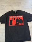 Vintage 90s Black Rage Against The Machine Giant Tag Band Tee Size Large 