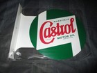 Castrol Oil Metal Flange Sign