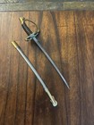 Civil War Style Sword  brass Tone  Guard Letter Opener