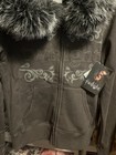 Medium Twilight Saga Jacket Fur Hoodie  Detachable  Bella  Swan Sweater Zip Up