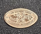 The Maneki-neko Pressed Penny Penny Elongated Coin