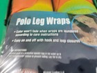 Weaver 4 Pack Polo Leg Wraps   Neon Colors Each Is 9    Long 4 1 2    Wide