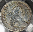 1805 Draped Bust Half Dime - Pcgs Xf45 -    coingiants   