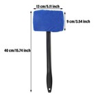 3x Window Windshield Cleaning Tool Microfiber Car Wiper Cleaner Glass Brush New