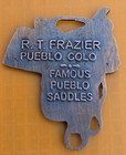 Saddle Pocket Watch Bass Fob   R t  Garcia Pueblo  Colo