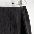 J Jill Maxi Skirt Womens Size 10 Black Crinkle Microsuede Texture Classic