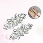 Crystal Shoe Buckle Decorative Shoe Clips Shoe Embellishments
