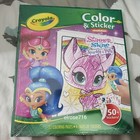Shimmer   Shine Crayola Color  n Sticker   Mini Color Wonder 15pgs 3 Markers new