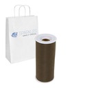 5 Pcs Brown 6  X 25 Yd Tulle Fabric Roll Spool Wedding Bow Party Decoration No