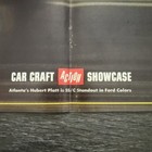 1968 Vintage Print Ad Car Craft Hubert Platt Ford Centerfold