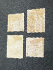Newfoundland 1880-96  43 44 56   58 Mint H 2y055