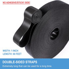 1 In X 60 Ft Hook And Loop Roll   Double-sided Strips  Self-gripping Straps   Re