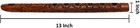 Wooden Hand Carved Flute Basuri Lord Krishna Bansuri Musical Instrument 13 Inch