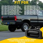 Tailgate Latch Handle   Bezel For Chevrolet Silverado 1500 Gmc Sierra 1500 99-06