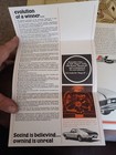 1968 Oldsmobile Hurst Olds Hurst olds Vintage Original Car Sales Brochure  page