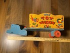 Rare Vintage 1942 Fisher Price The Toy Wagon-wagon Only