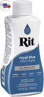Rit Purpose Liquid Dye  8 Oz  Royal Blue Free And Fast Shipping New Stock