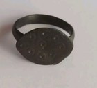 Wearable Ancient Byzantine Gambler s Bronze Ring 500-700 Ad