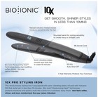 Bio Ionic 10x Professional Styling Flat Iron 1 Inch New Free Shipping
