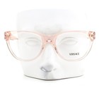 Versace Eyeglasses Mod 3304 5339 Glasses Crystal Pink Pale Gold 53mm With Case