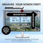 2-pack  21 5 Inch Computer Privacy Screen Filter For 16 9 Widescreen Monitor   