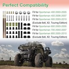 Rear Left   Right A-arm Bushing Shafts Kit For Polaris Sportsman 400 450 600 700