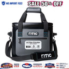 Rtic Ultra-tough Soft Cooler 30 Can Insulated Bag Portable Ice Chest Box Blue Gr