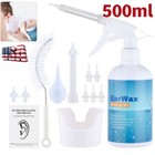 Ear Wax Removal Tool Kit Earwax Remover Irrigation Cleaner Bottle Flush System
