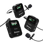 Wireless Lavalier Microphone Moman C2x 2 4g Clip On Lapel Mic For Camera Dslr