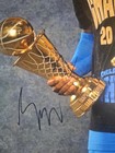 Shai Gilgeous Alexander Autographed Signed 11x14 Photo Beckett Bas Coa Mvp Okc 