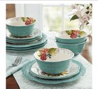 The Pioneer Woman Wildflower Whimsy Dinnerware Set  12-piece Set  