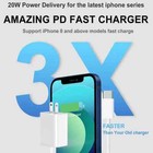 New Oem 2pcs Usb-c 20w Fast Wall Charger   2 Iphone Cables  3ft  - Iphone